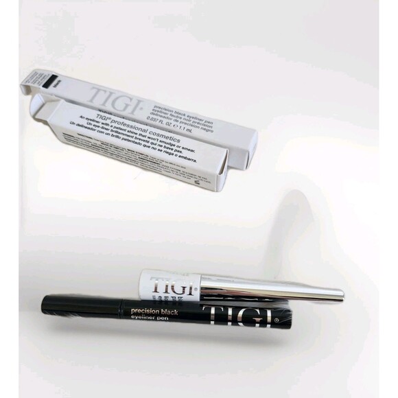 TIGI Other - TIGI Black Eyeliner Set Lot 2 Precision Pen & Liquid NIB